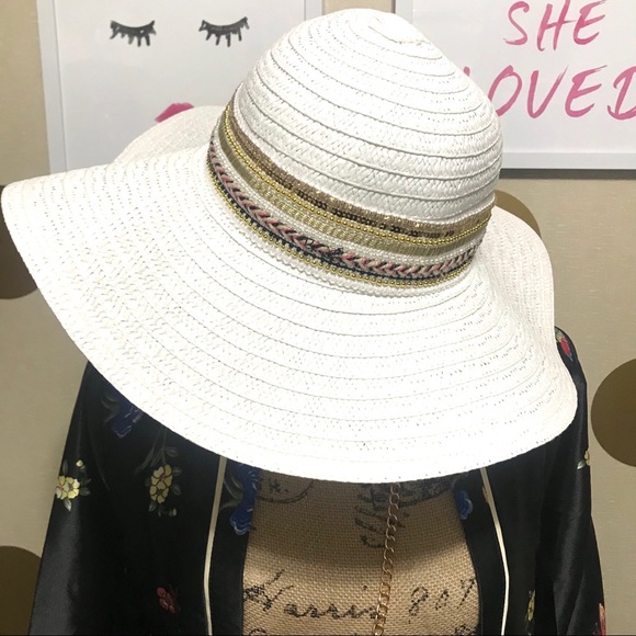✨NWT! Rare Steve Madden Gold Rush Floppy Hat - Picture 3 of 4